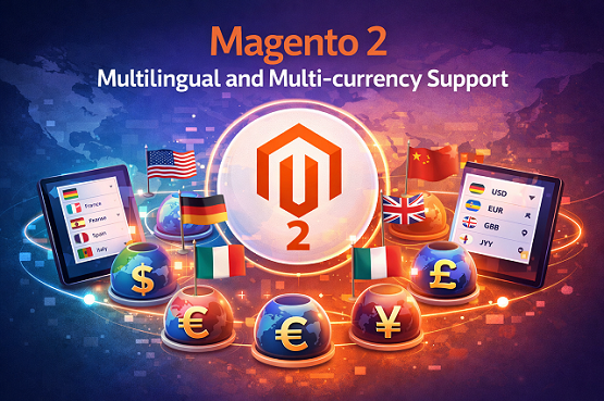 Magento Multilingual and Multi-currency Support